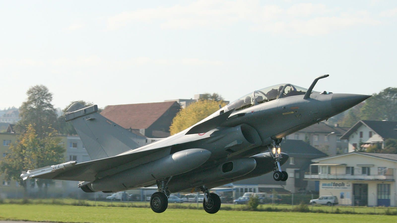 Dassault Rafale B Suisse. File photograph.
