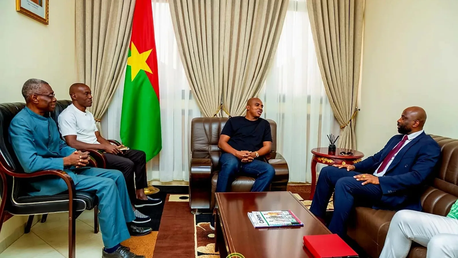 Audience de Haut Niveau à Ouagadougou : L'AFC7 et le Burkina Faso boostent le Football à 7 en Afrique !